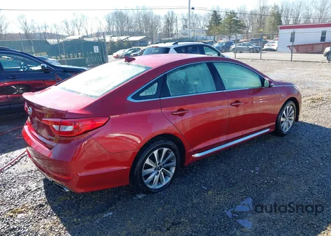 2015 Hyundai Sonata Sport from USA, damaged, VIN 5NPE34AF2FH186921